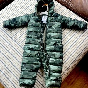 Baby snow suit 12/18 months wore once